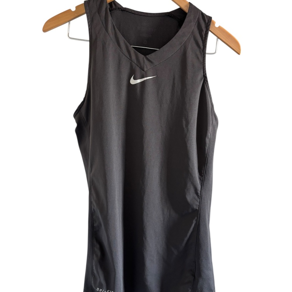 Nike Women's Dri Fit Charcoal Gray Tank Top Size S